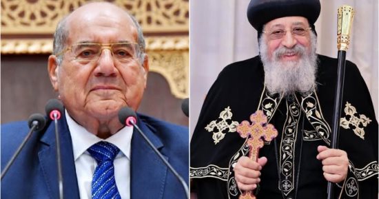 البابا تواضروس يهنئ رئيس مجلس الشيوخ بعيد الأضحى المبارك