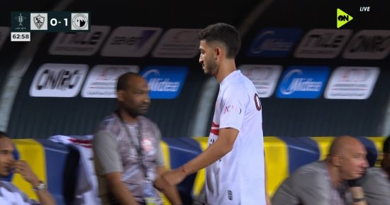 الرمادى يدفع بـ بنتايج بدلاً من سيف جعفر فى مباراة الزمالك وبيراميدز