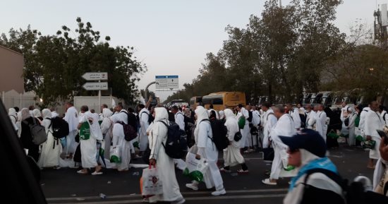 غرفة السياحة: نفرة الحجاج المصريين إلى مزدلفة تسير بسلاسة