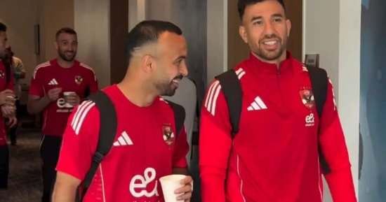 الأهلي يتحرك لخوض المران الأول فى ميامى.. صور