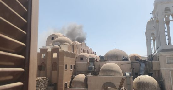 تليفزيون اليوم السابع يرصد تفاصيل تفجير كنيسة مار إلياس في سوريا