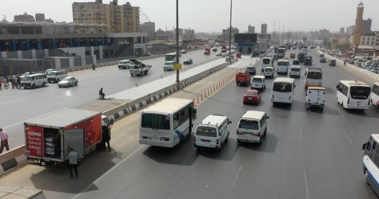وزارة النقل: غرامة لمن يستخدم حارة الأتوبيس الترددى على الدائري