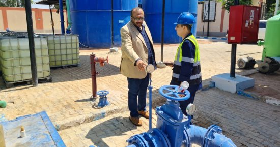 مياه سوهاج: إصلاح الأعطال فى المحطات وشبكات الصرف الصحى خلال إجازة العيد