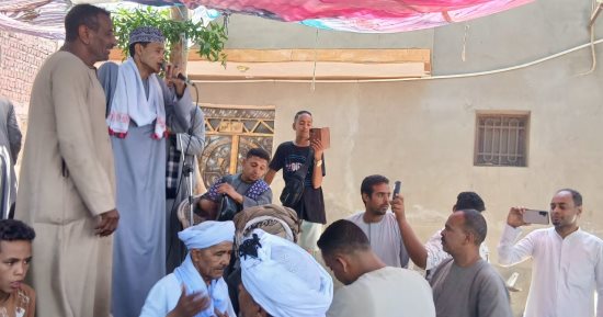 على أنغام الكولة.. مديح وذكر احتفالا بعيد الأضحى فى نقادة بقنا.. مباشر