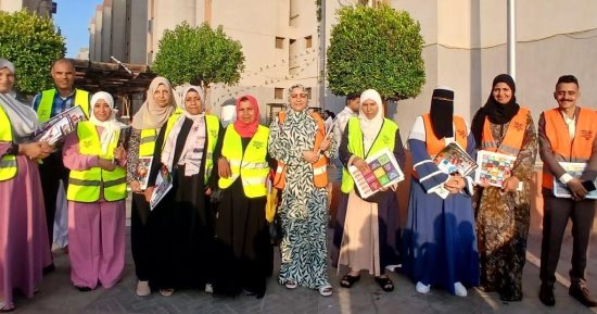 أنشطة صندوق مكافحة الإدمان داخل المناطق المطورة والحدائق العامة للتوعية بأضرار المخدرات