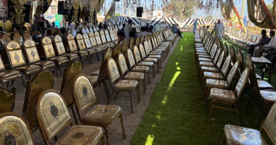 إقامة سرادق عزاء لشهيد الشهامة على مساحة 1 فدان فى مسقط رأسه بالدقهلية