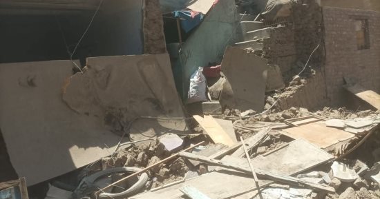 انهيار منزل في نجع حمادي بقنا دون إصابات