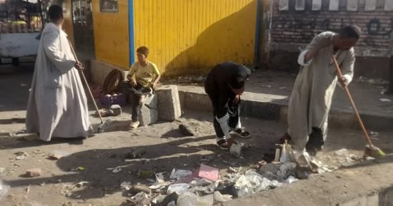ضبط 125 مخالفة مرافق متنوعة فى حملة بحى شرق سوهاج