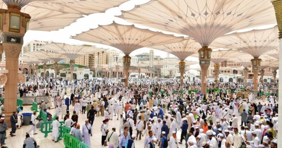 أكثر من مليونى مستفيد من خدمات النقل عبر حافلات المدينة المنورة خلال رمضان