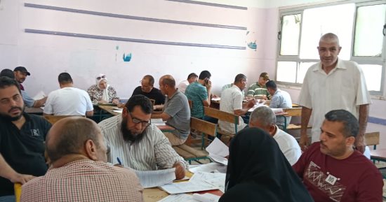 بدء أعمال تصحيح أوراق الشهادة الإعدادية بكفر الشيخ فى 3 قطاعات