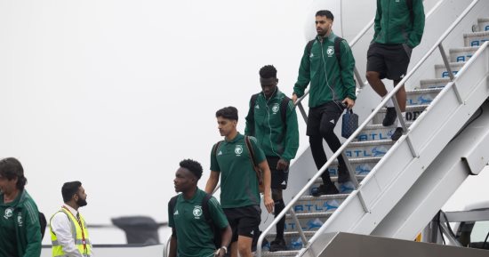 بعثة المنتخب السعودى تصل إلى لوس أنجلوس استعدادا للكأس الذهبية 2025