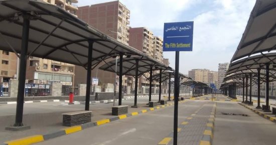 مواقف سرفيس حضارية فى الجيزة ضمن مخطط تطوير محيط المتحف المصرى الكبير.. صور