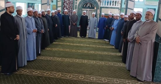 انطلاق القافلة الدعوية المشتركة بين الأزهر والأوقاف ودار الإفتاء إلى مساجد شمال سيناء