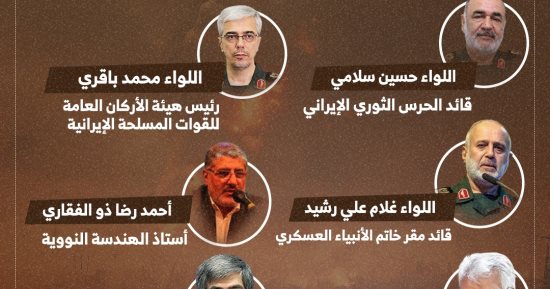 جنرالات وعلماء نووي.. هؤلاء اغتالتهم إسرائيل فى هجمات الفجر على إيران