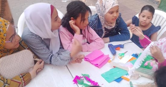 أنشطة متنوعة للأطفال فى "أهالينا" ضمن المشروع الثقافى للمناطق الجديدة الآمنة