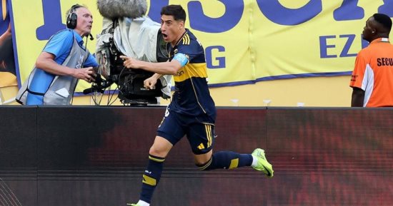 مهاجم بوكا جونيورز يتوج بجائزة أفضل لاعب فى مواجهة بنفيكا