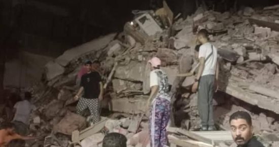 ارتفاع عدد المتوفين لـ4 فى انهيار عقار السيدة زينب