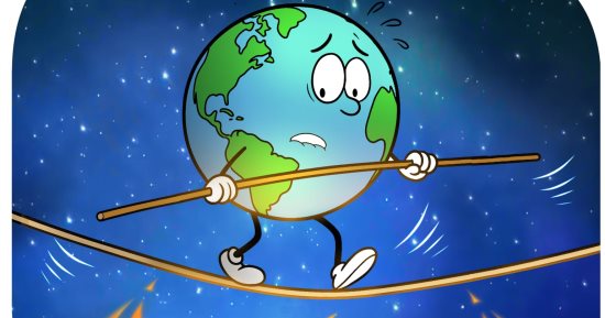 العالم على صفيح ساخن فى كاريكاتير اليوم السابع