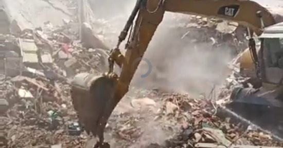 المعاينة الأولية لمباحث القاهرة: عقار شبرا المنهار خالى من السكان