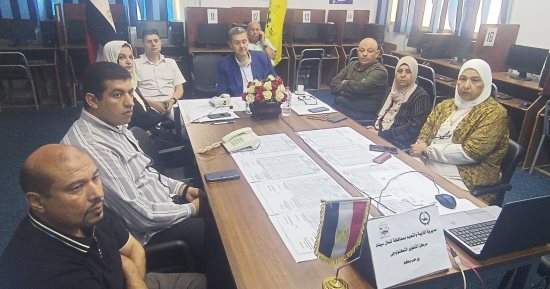 5 طلاب يؤدون امتحانات الثانوية العامة للمكفوفين بشمال سيناء