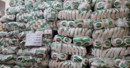 وزارة التموين: ضخ 65 ألف طن سكر و24 ألفا من المكرونة و10 آلاف طن أرز شهريا