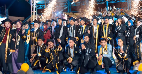 كلية الآداب بالوادي الجديد تحتفل بعيد الخريجين التاسع