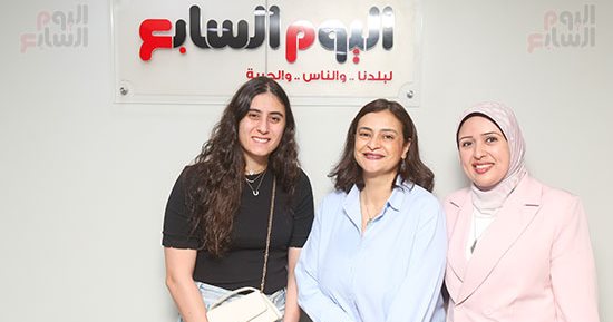 نور الشربيني أسطورة الاسكواش تزور " اليوم السابع" بعد تتويجها ببطولة العالم