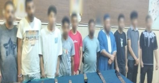 الداخلية تضبط المتهمين بالتشاجر بالعاب نارية فى عين شمس.. فيديو  