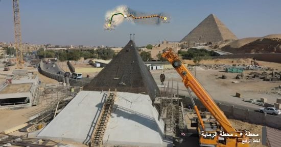 الدقة تسارع الزمن..مراحل تنفيذ الخط الرابع للمترو بشارع الهرم