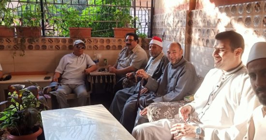 أسرة الشيخ أبو العينين شعيشع تحيى الذكرى الـ14 على وفاته بكفر الشيخ.. فيديو