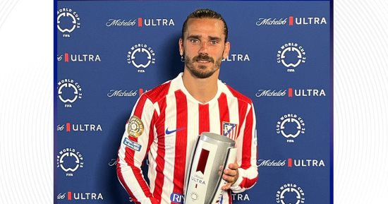 جريزمان أفضل لاعب فى مباراة أتلتيكو مدريد ضد بوتافوغو بمونديال الأندية