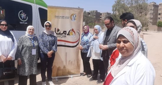 الكشف على 1173 مواطنا من نزلاء مستشفى الصحة النفسية بالخانكة.. صور