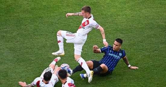 تعادل سلبي بين الإنتر ضد ريفر بليت فى الشوط الأول بكأس العالم للأندية