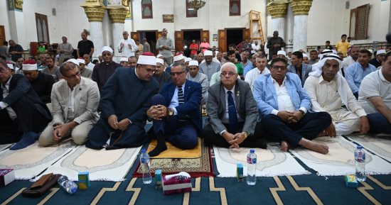 محافظ جنوب سيناء يشهد احتفال مديرية الأوقاف بالعام الهجرى الجديد برأس سدر