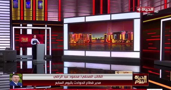 محمود عبد الراضى: العنصر البشرى وراء حادث الطريق الإقليمى المنوفية