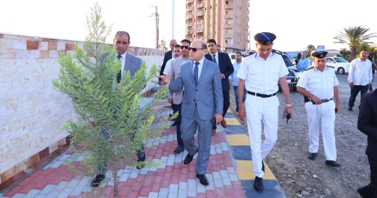 محافظ كفر الشيخ يفتتح مشروع ممشى صبري القاضي ضمن مشروعات الهوية البصرية