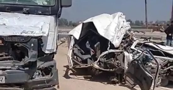 سائق النقل فى حادث الإقليمى: "خوفت من الأهالى فجريت وسلمت نفسى للشرطة"