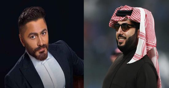 تركى آل الشيخ يعلن إحياء تامر حسنى حفل بطولة العالم للرياضات الإلكترونية 11 يوليو
