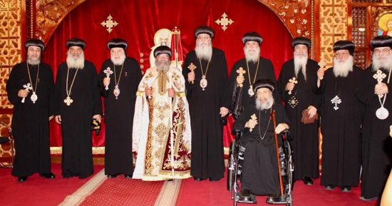 الكنيسة تحتفل بتجليس الأنبا ديسقورس في إيبارشيته بألمانيا