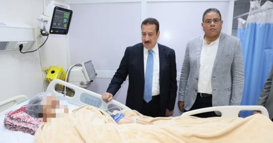 صحة المنوفية تكشف الحالة الصحية للمصابين فى حادث الطريق الإقليمى