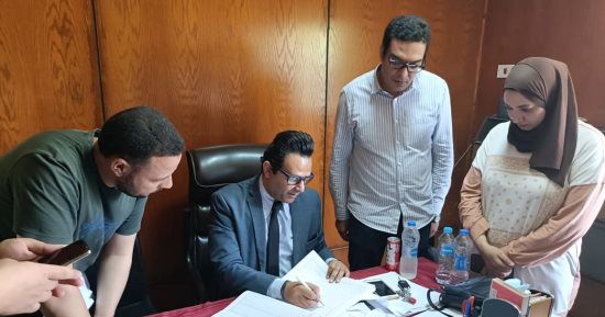 وكيل صحة سوهاج يتفقد لجان الكشف على راغبى الترشح لمجلسى النواب والشيوخ