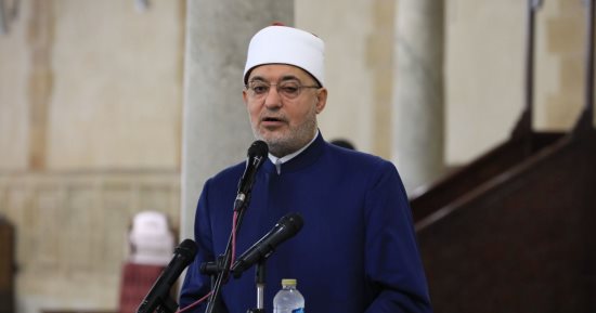 مفتى الجمهورية يدين الهجوم على مسجد بمحافظة حمص السورية