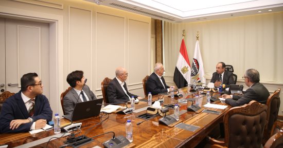 وزير قطاع الأعمال العام يلتقي وفدًا من شركة "GS E&C" الكورية لبحث فرص التعاون
