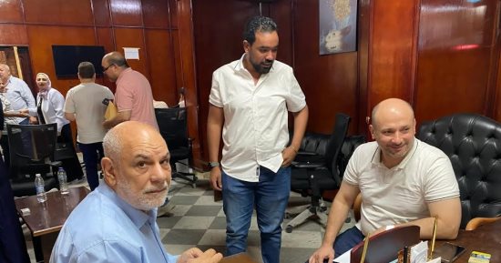 الكشف الطبى على المتقدمين لانتخابات مجلس الشيوخ بمستشفى الفيوم العام