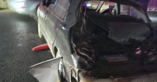 تفاصيل دهس تريلا لـ 7 سيارات على الطريق الدائرى بالمعادى.. صور 