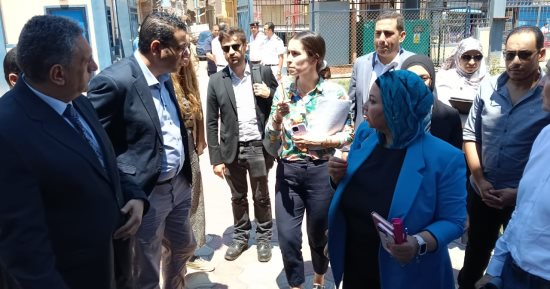 الصحة تنظم زيارة  لوفد الوكالة الفرنسية للتنمية إلى منشآت صحية بكفر الشيخ