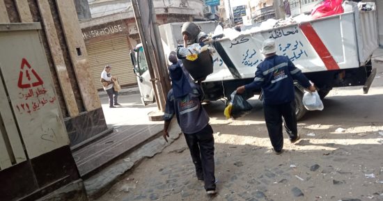 رفع 2024 طن قمامة وتحرير 93 محضرا تمونيا متنوعا وإزالة إشغالات بكفر الشيخ 