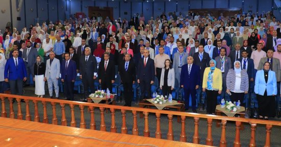 رئيس جامعة دمنهور يفتتح فعاليات ملتقى التوظيف الثاني  لكلية الطب البيطري