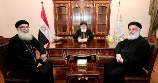 البابا تواضروس الثانى يلتقى وكيل إكليريكية الإسكندرية