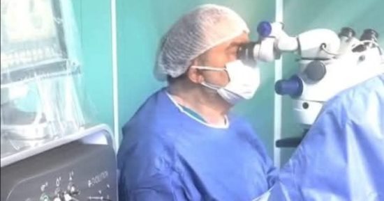 محافظ الجيزة يشيد بالنجاح الطبى لمستشفى رمد إمبابة فى إعادة البصر لمريض فلسطينى